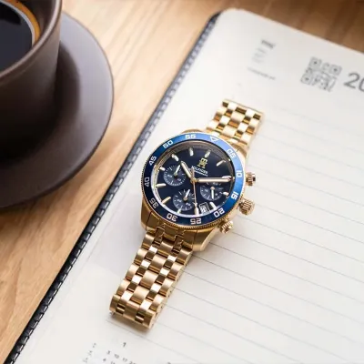 Tommy Hilfiger TH 85 Men's Chronograph Watch with Blue Dial